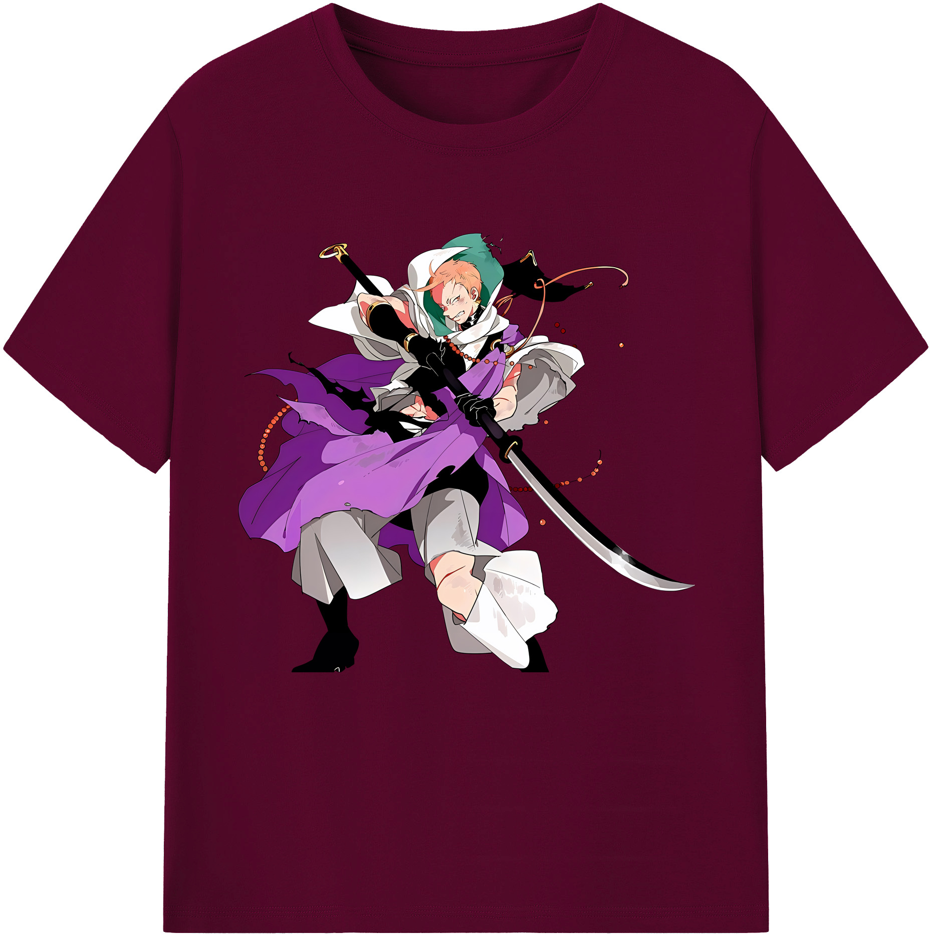 （画像用） 刀剣乱舞 Touken Ranbu レディースカジュアルプリントTシャツ（綿100％）